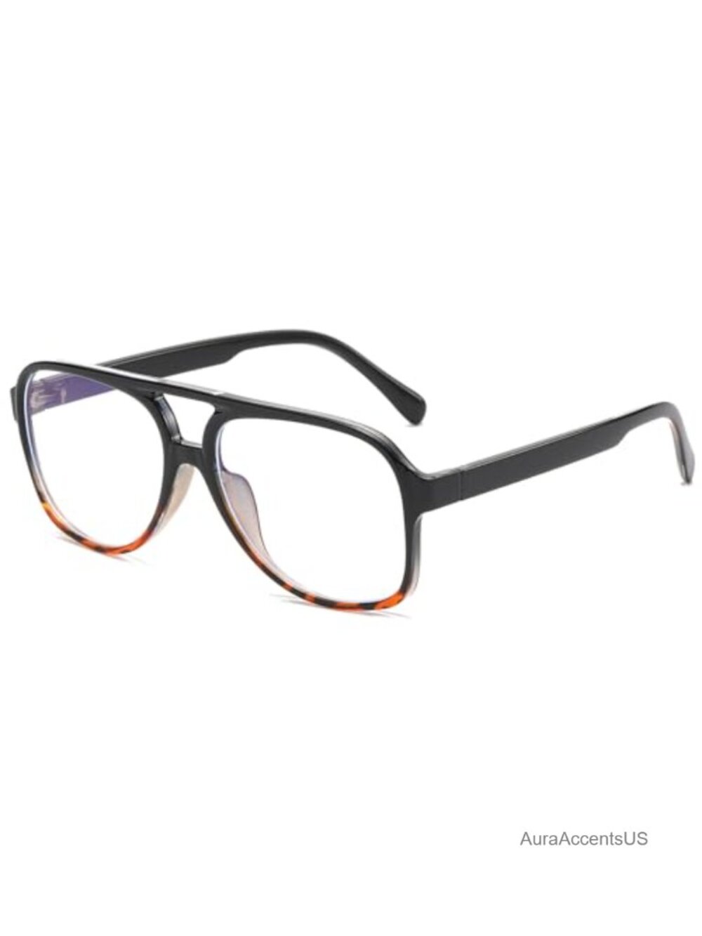 Oversized Aviator Blue Light Blocking Glasses Unisex Computer Eyewear